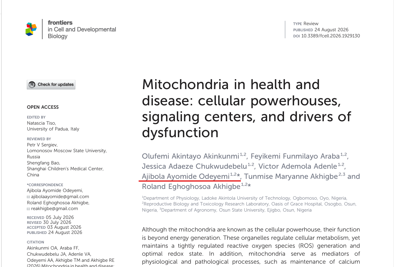 Mitochondrial pathways